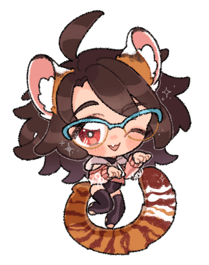 Ruutuli chibi illustration
